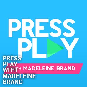 Press Play with Madeleine Brand logo