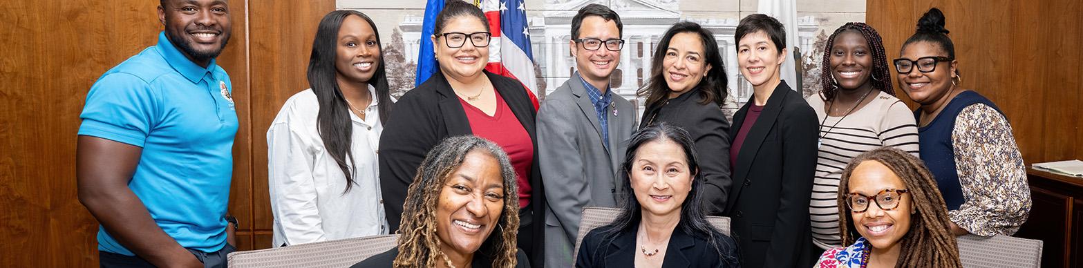 Randi Tahara Installed as Commission President